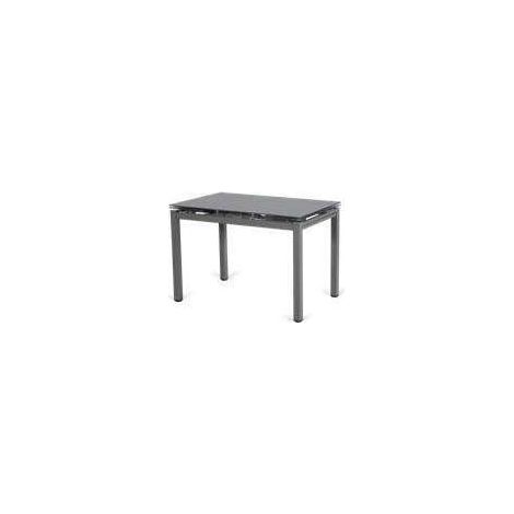 Mesa de cristal extensible para cocina modelo Ara. 85-1135cm(ancho) 76cm(altura) 40cm(fondo) (1/2)