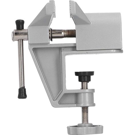 Étau d'établi en alliage d'aluminium SK-290, mini pince fixe de table pour établi, outil de serrage de bureau (1/5)