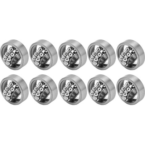 Roulements miniatures, 10 pièces, fonctionnement à grande vitesse, effet muet, fournitures industrielles largement utilisées (1/5)