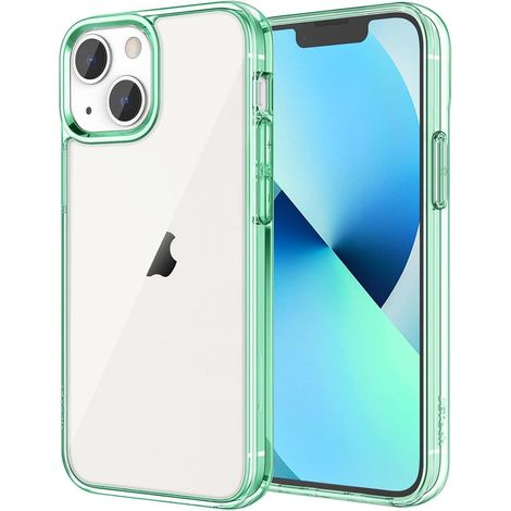 Handyhülle iPhone 13 6 1 Zoll Stoßfest Transparent Nachtgrün (1/5)