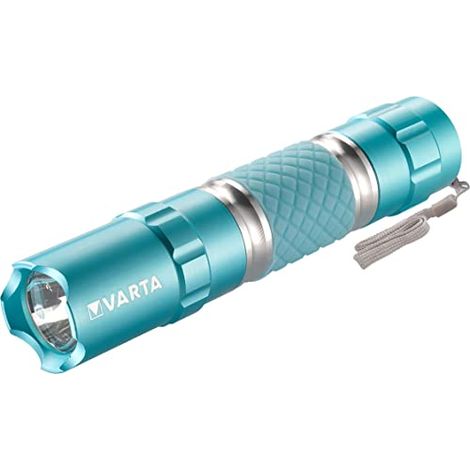 VARTA LIPSTICK Mini torcia tascabile a LED con batterie AA e portachiavi 19lm (1/4)