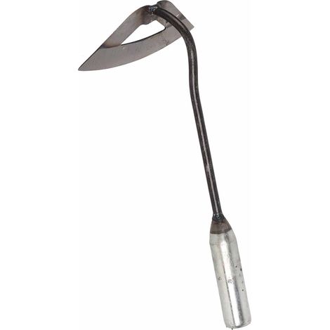Houe creuse en acier inoxydable, outil de jardinage, râteau à désherber, plantation de légumes, jardin potager, ferme, houe creuse à désherber (1/5)