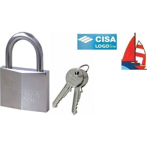 Cisa 21710 Lucchetto Etto Logo Inox Mm 50