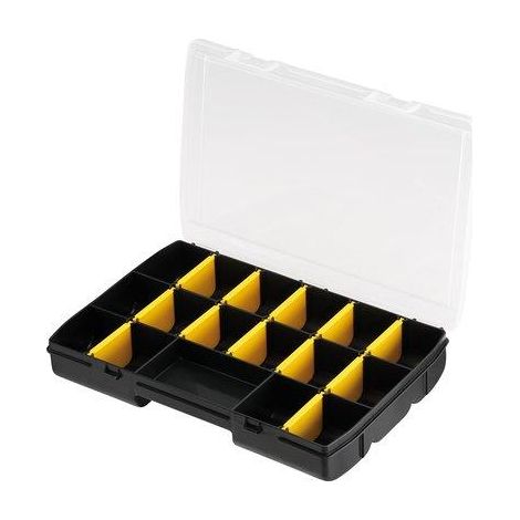 ORGANIZER PORTAMINUTERIA BASIC STANLEY - SCOMPARTI 17 MM 230X125 H.MM 46 STST81680-1- 3 pezzi
