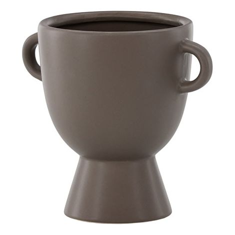 Cent Blumentopf braun.