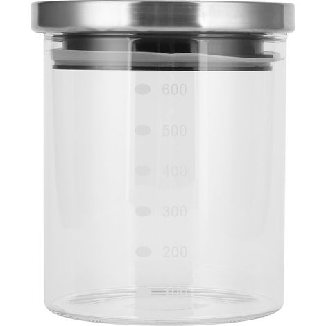 Boîte hermétique en acier inoxydable avec couvercle, idéale pour le rangement de la cuisine et du plan de travail.-AquaForge (1/5)