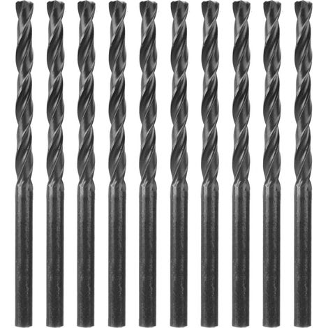 Foret Hélicoïdal Queue Droite En Acier Rapide Hss-Co Pour Perçage Métal Bois - Diamètre 4.2mm - Lot De 10 Pièces (1/5)