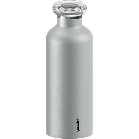 Bouteille thermique de voyage argent 7,3x21,2 cm