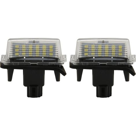 pezzi di luci a LED per targa auto, luci di posizione esterne, luci per targa per Camry