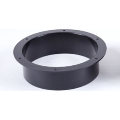 Pack de trois Ø 150mm Bride de Fixation Murale - Raccord de Conduit de Ventilation en ABS- Connecteur/Adaptateur pour Tuyau de Ventilation