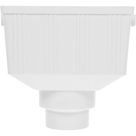 PVC-Zubehör für Fallrohre, Regenwassernutzungs- und Sammelsysteme, wasserdicht, kompatibel mit Regentonnen, stoß- und alterungsbeständig, einfache Montage