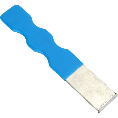 Grattoir de 3,2 cm (1 1/4 po) avec manche ergonomique bleu et pointe en carbure de tungstène, portable et universel pour l'élimination de la rouille des joints (1/5)