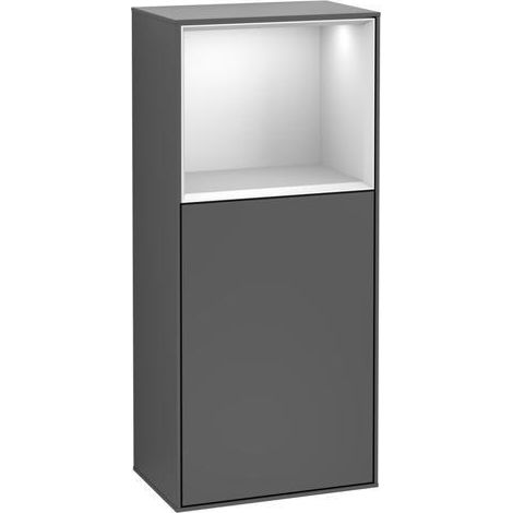 Armoire latérale FINION 418x936x270 Ans li Reg wh ma/anth ma
