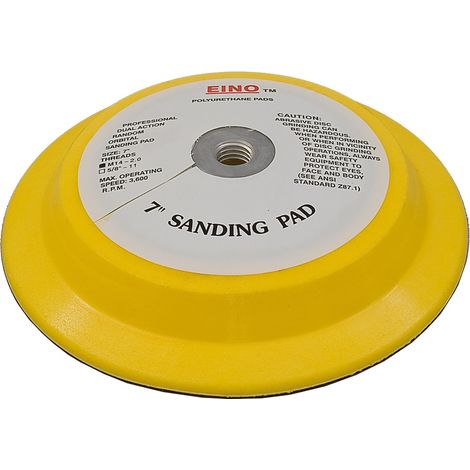 Schleifteller Ø 125 mm, ungelocht (1/2)