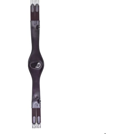 Cincha Waldhausen saddle girth cuero forma anatómica (1/2)