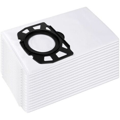 NALOOKAMIC 15 sacs d'aspirateur pour kärcher 2.863 006.0 sacs filtrants en non tissé 487 wd4 wd5 wd6 wd5p wd6p premium mv4 mv5 mv6 sacs filtrants pour aspirateur humide et sec (1/5)