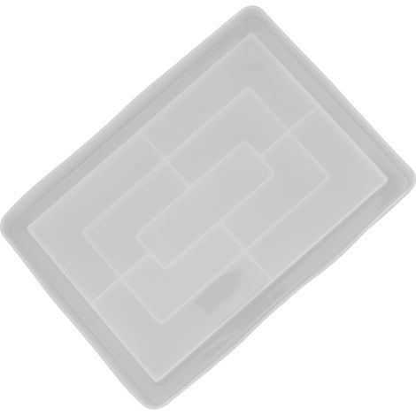 Moule en Silicone pour Rouleau à Pâtisserie Rectangulaire - Décoration DIY Résistante (1/5)