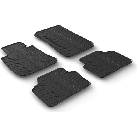 Set tappeti su misura in gomma - compatibile per Bmw Serie 3 (E90) (03/0501/12) - Bmw Serie 3 Touring (E91) (09/0505/12)