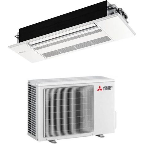Mitsubishi Climatizzatore Monosplit a Cassetta 1 Via MLZ-KP25VG 9000 btu Inverter R-32 Wi-Fi Optional Classe A++