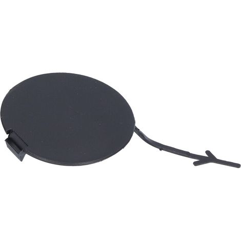 Cubierta para gancho de remolque, cubierta negra para gancho de remolque delantero 735643610 5xb38lxhaa Cubierta para enganche Cubiertas de remolque para Renegade 2015-2018 (1/5)
