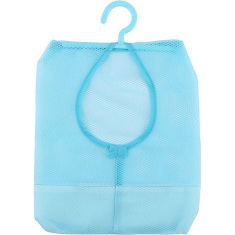 Mesh laundry bag - - 22 x 37 cm - Blue - Laundry accessories - Practical and durable
