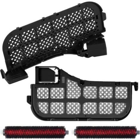 Cartouches filtrantes pour purificateur d'eau Roborock- S8 Pro Ultra, en plastique, livrées avec 2 brosses de nettoyage et des pièces de rechange Roborock, adaptées au nettoyage à domicile et à l'hôte (1/5)