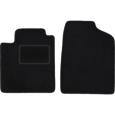 Alfombrillas delanteras negras para Toyota Celica VIII Coupé (1999-2006)