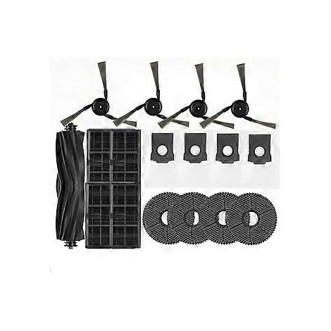 Remplacement de la brosse latérale principale, du filtre HEPA et du sac à poussière pour serpillière Bot X40 Pro/X40 Ultra/S30 Pro Ultra (1/5)