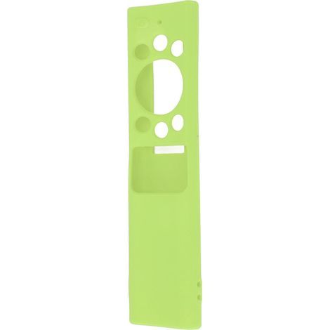 Étui de protection pour télécommande BN59, en silicone vert fluorescent, antidérapant et lavable. (1/5)
