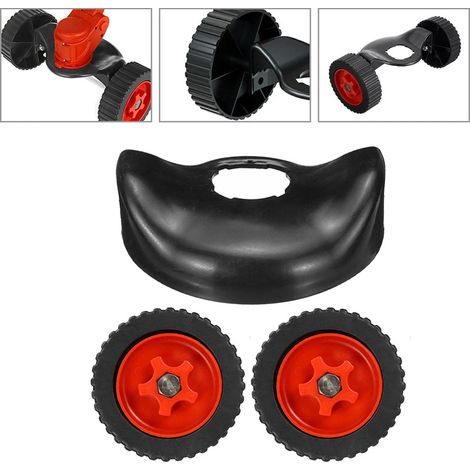Rouleau de protection pour lames de scie à gazon, base en plastique, couvercle en métal, tête de coupe-bordures, accessoires - AquaForge