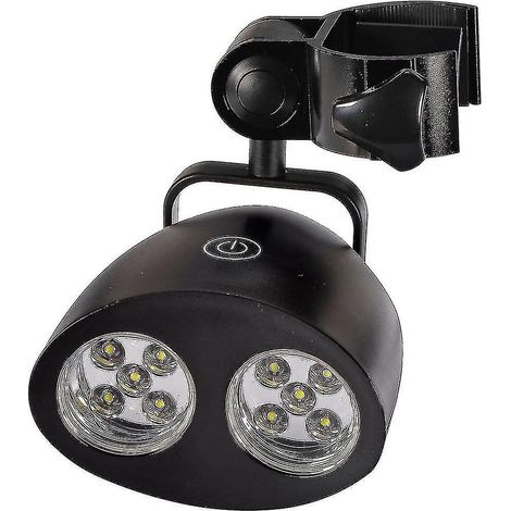Lampe pour barbecue - 10 LED ultra-lumineuses, résistante à la chaleur (1/3)