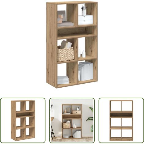 Bücherregal Holz - Bücherregal Artisan-Eiche 66x31x112 cm Holzwerkstoff (1/5)