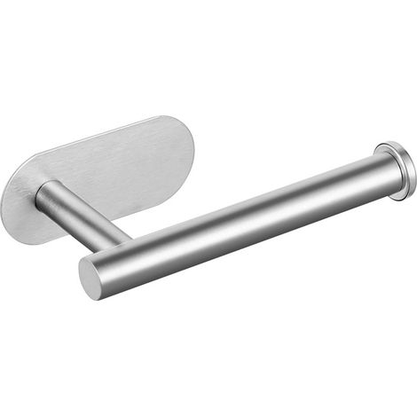 Selbstklebender, wandmontierter Toilettenpapierhalter aus Edelstahl SUS 304