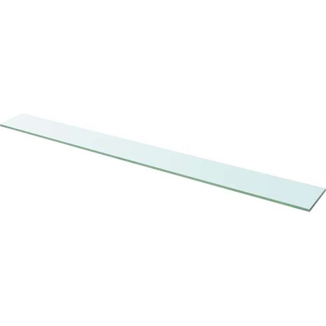 Maison Exclusive - Regalböden 2 Stk. Glas Transparent 110x12 cm (1/3)