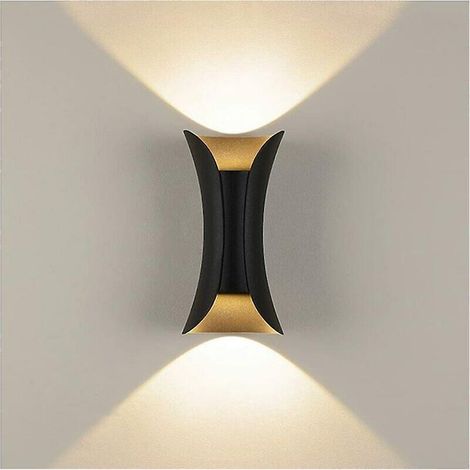applique Murale Led 10w Extrieur Intrieur Spots Applique Murale Lumire Extrieure Moderne En Aluminium Ip65 Up Down Spot Lumire Blanche Chaude Appl