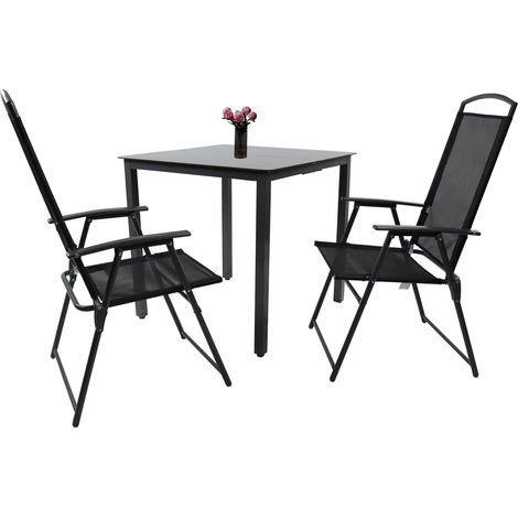 3 piezas del conjunto de muebles de jardín del grupo de asientos 80S 76x80x80 - VCM (1/3)