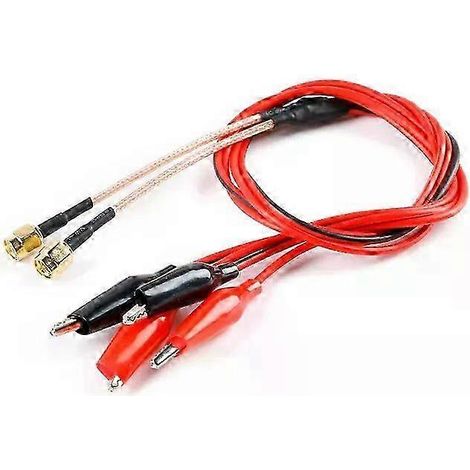 RF SMA-Stecker auf Krokodilklemmen-Verbindungsleitung/SMA-Stecker auf Krokodilklemmen-Testleitung, RG316-Leitungslänge 50 cm - JXLGV (1/5)