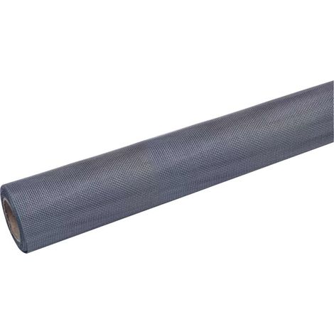 Netz FlyScreen IFM 1500 mm, Rolle L-30 m, gegen Insekten und Mücken, Fiberglas, grau