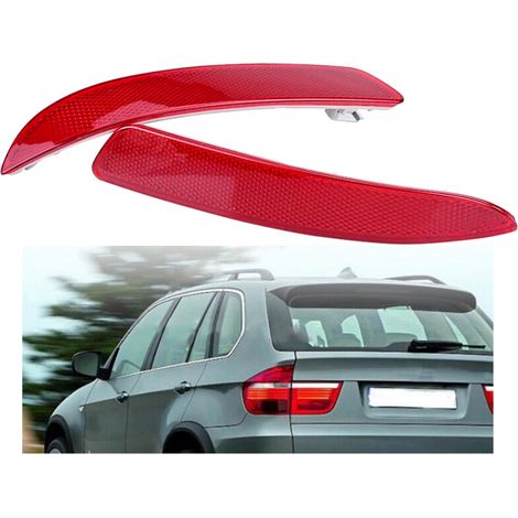 Kit 2 Fanali Posteriori A Led Rosso Per BMW E70 E71 X5 X6 Sostituzione Riflettore Catarifrangente Originale (1/3)