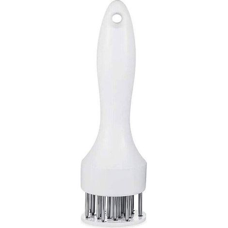 Attendrisseur de viande de cuisine, marteau à steak, aiguilles à bœuf en acier inoxydable, outil de cuisine blanc (1/5)