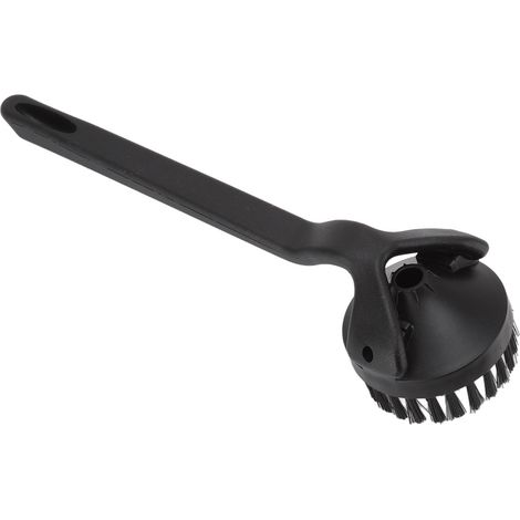 Brosse de nettoyage ronde détachable en ABS pour tête de broyeur à café de 58 mm de diamètre (1/5)