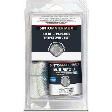 Kit de réparation métaux, plastiques, composites 250 g - Sinto (1/4)