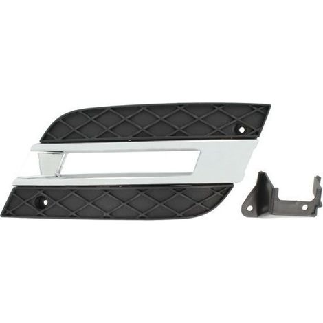 Grille de pare-choc avant gauche avec trou feu de jour Mercedes ML W164 phase 2 2008-2011