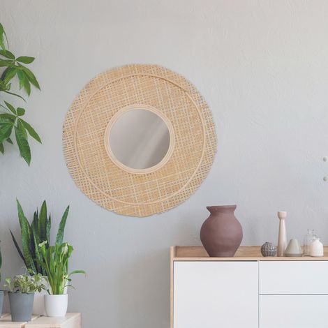 Miroir - HOME DECO FACTORY - Cannage - Design (1/4)