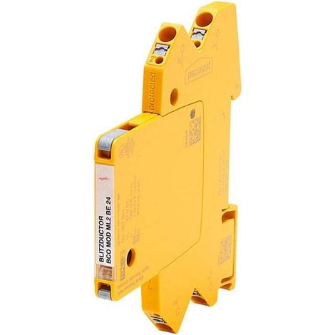 PARAFOUDRE COMBINÉ MODULAIRE POUR 2 FILS SIMPLES - PARAFOUDRE COMBINÉ POUR SYSTÈMES DE SIGNALISAT. DEHN 927224