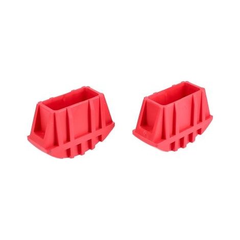 Tapones Antideslizantes Rojos 55 x 22 mm