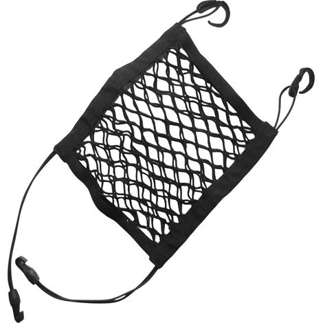 Doppellagiges Auto-Organizer-Netz 30x25cm für die Rückbank, sicher für Haustiere und Kinder (1/5)
