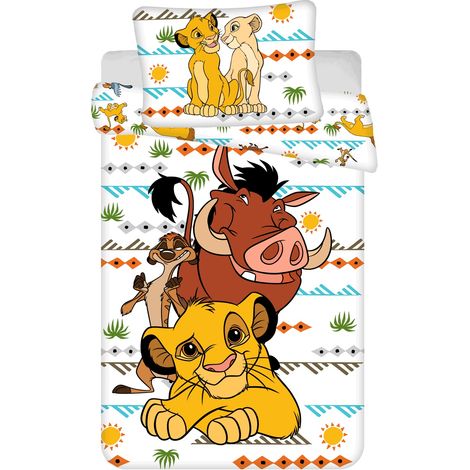 Lion King Design Kuschelige Bettwäsche Baumwolle, 140x200 cm & 70x90 cm (1/5)