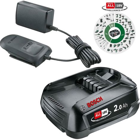 Bosch Starter Set 18V PBA 2.0Ah Battery + Standard Charger Kit - Power For All (1/5)