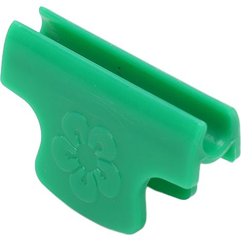 100 pinces en plastique 6mm pour film de serre, clips de fixation pour tube, accessoires de couverture de serre (1/5)